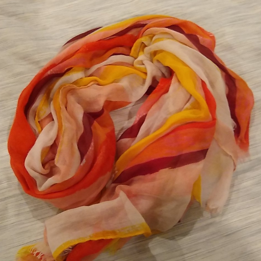 Striped s scarf